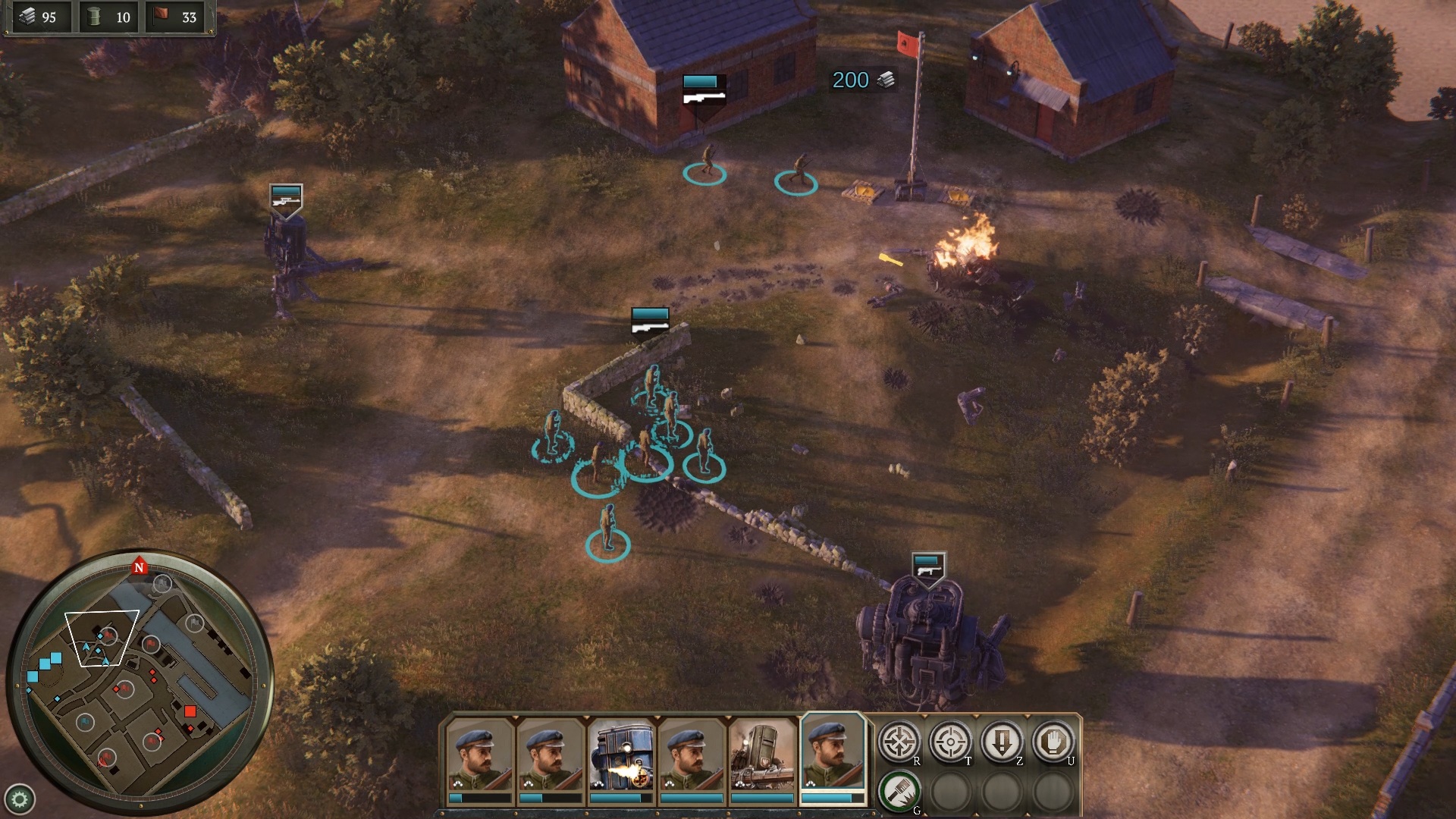 Gameplay videót kaptunk az Iron Harvest alfa változatából