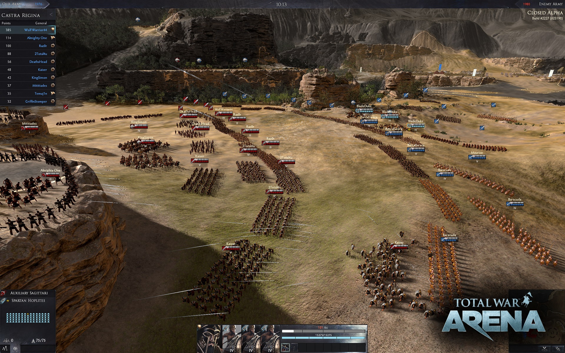 Gameplay traileren a Total War: Arena