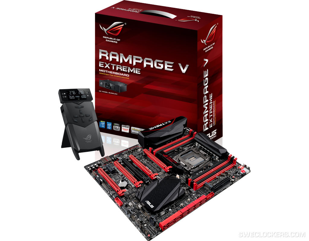 Gamer erőművekbe érkezik az ASUS X99 ROG Rampage V Extreme