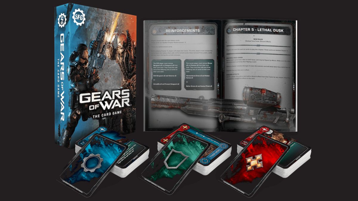Gears of War kártyajátékot készít a Steamforged Games