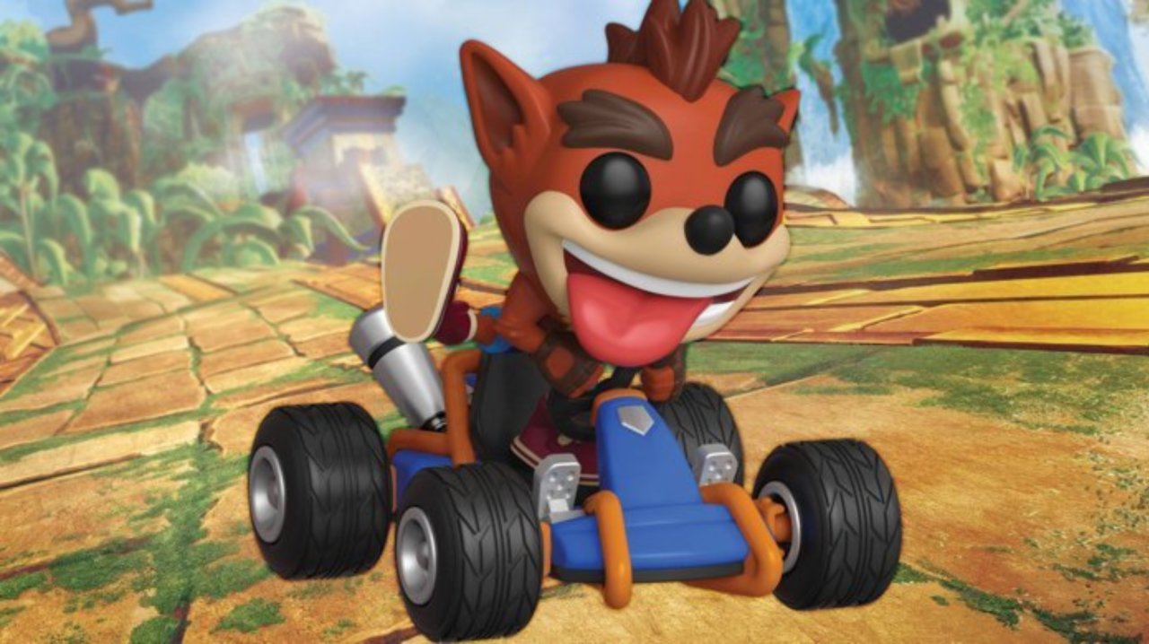 Gombszemű Funko POP! figurát kap a Crash Team Racing: Nitro-Fueled főhőse