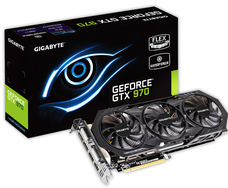 GTX 970 WindForce OC néven érkezik a Gigabyte új grafikus kártyája