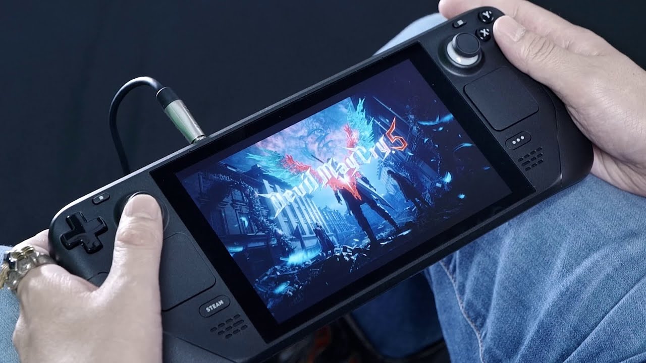 Gyönyörűen fut a Devil May Cry 5 a Steam Decken