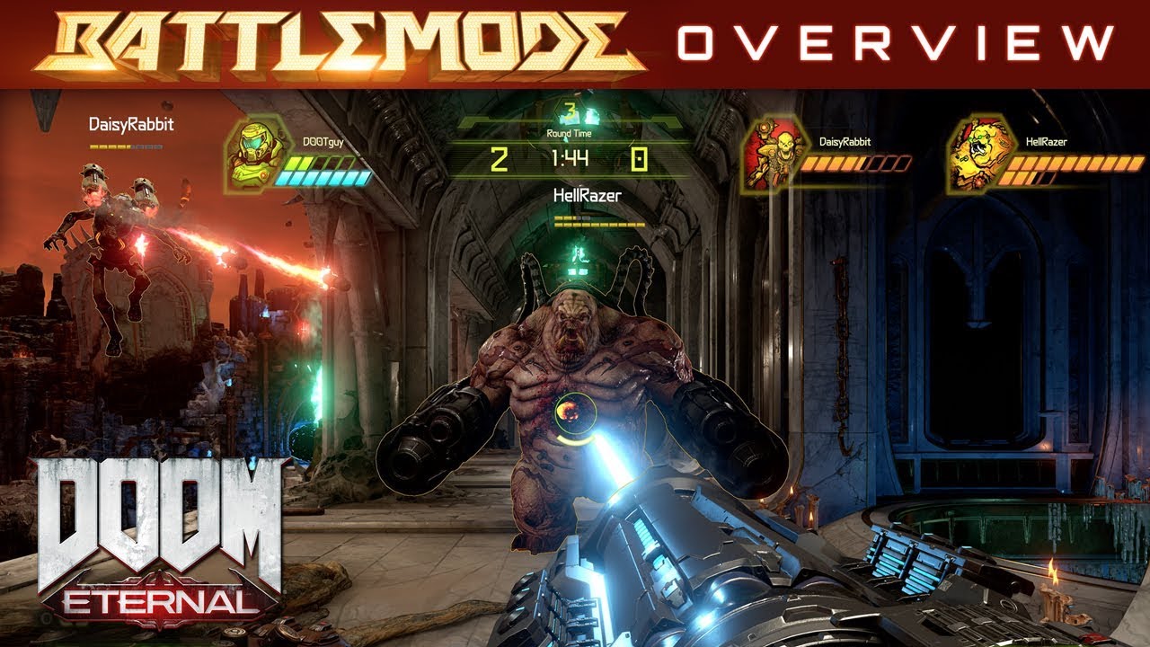Gyorstalpaló trailert kaptunk a Doom Eternal 2v1 Battlemode-jához