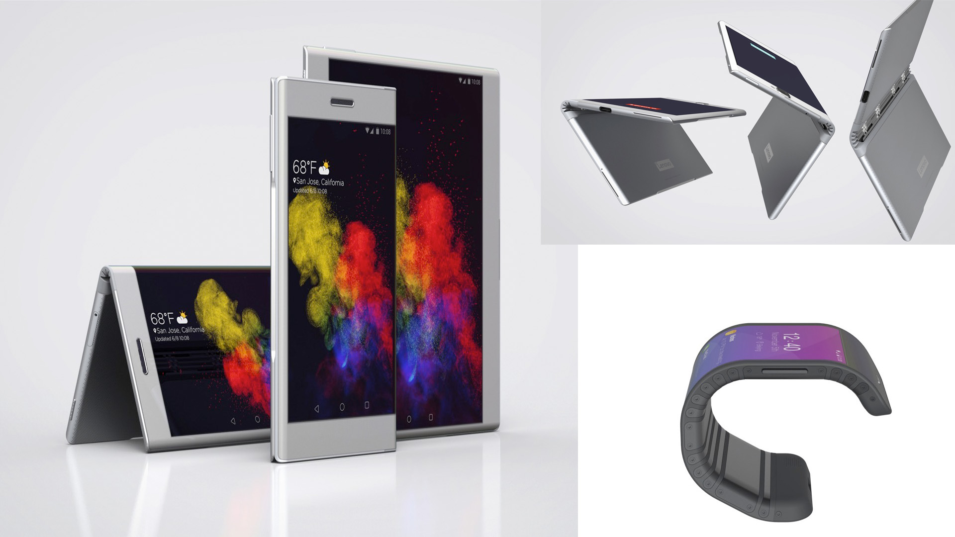 Hajlítható mobillal és táblagéppel kísérletezik a Lenovo