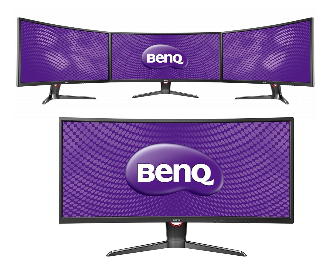 Hajlított gamer monitor érkezik a BenQ műhelyéből