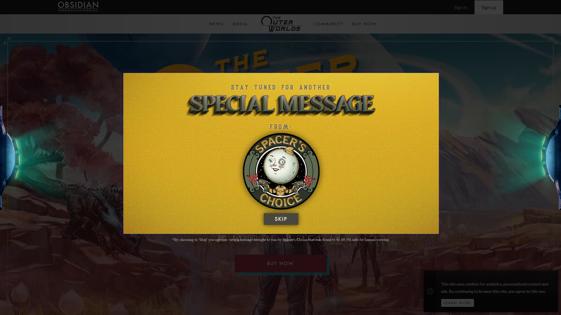 Hamarosan újabb kiegészítőt kaphat a The Outer Worlds