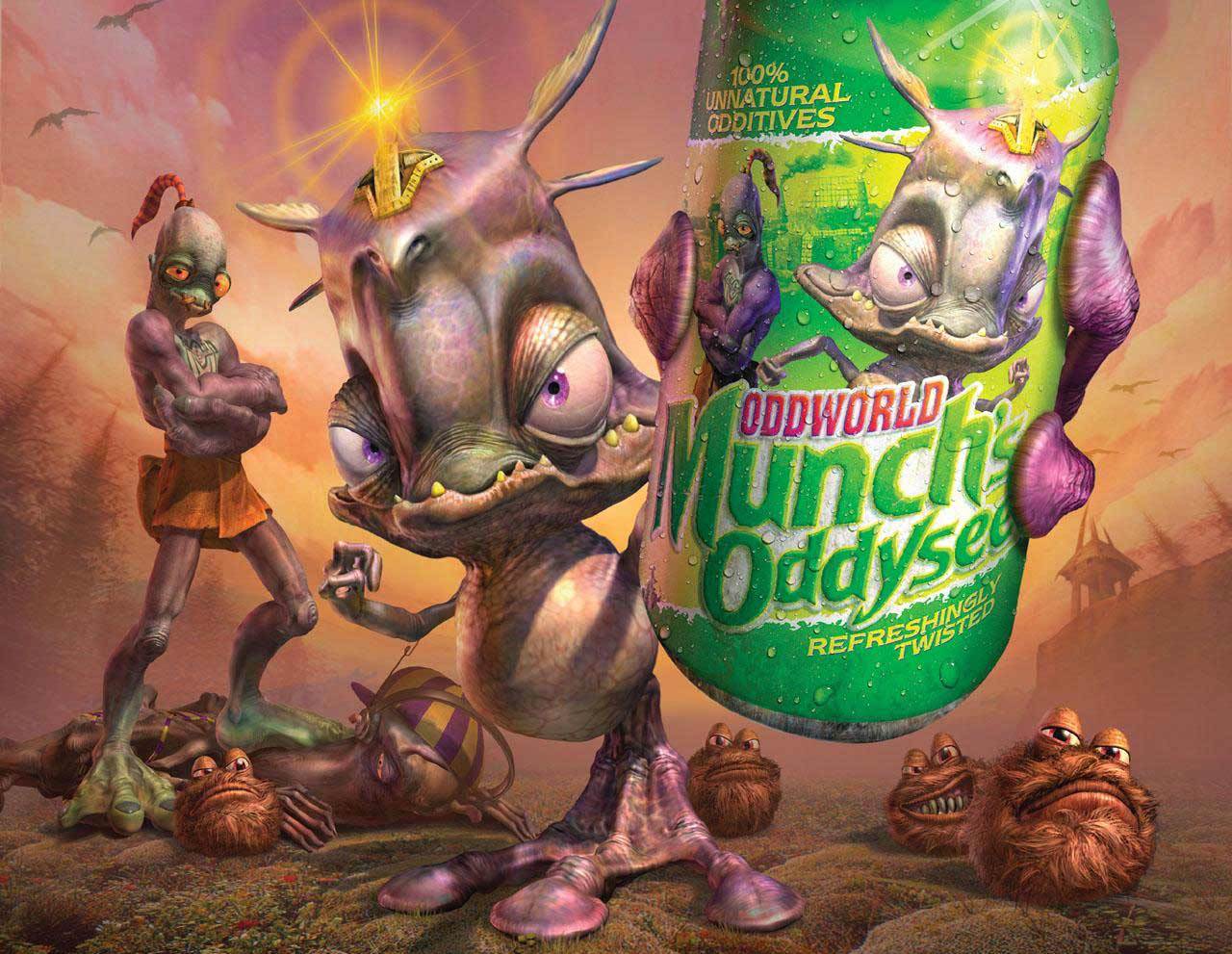 Hamarosan a PlayStation Vitát is elárasztják majd az Oddworld játékok