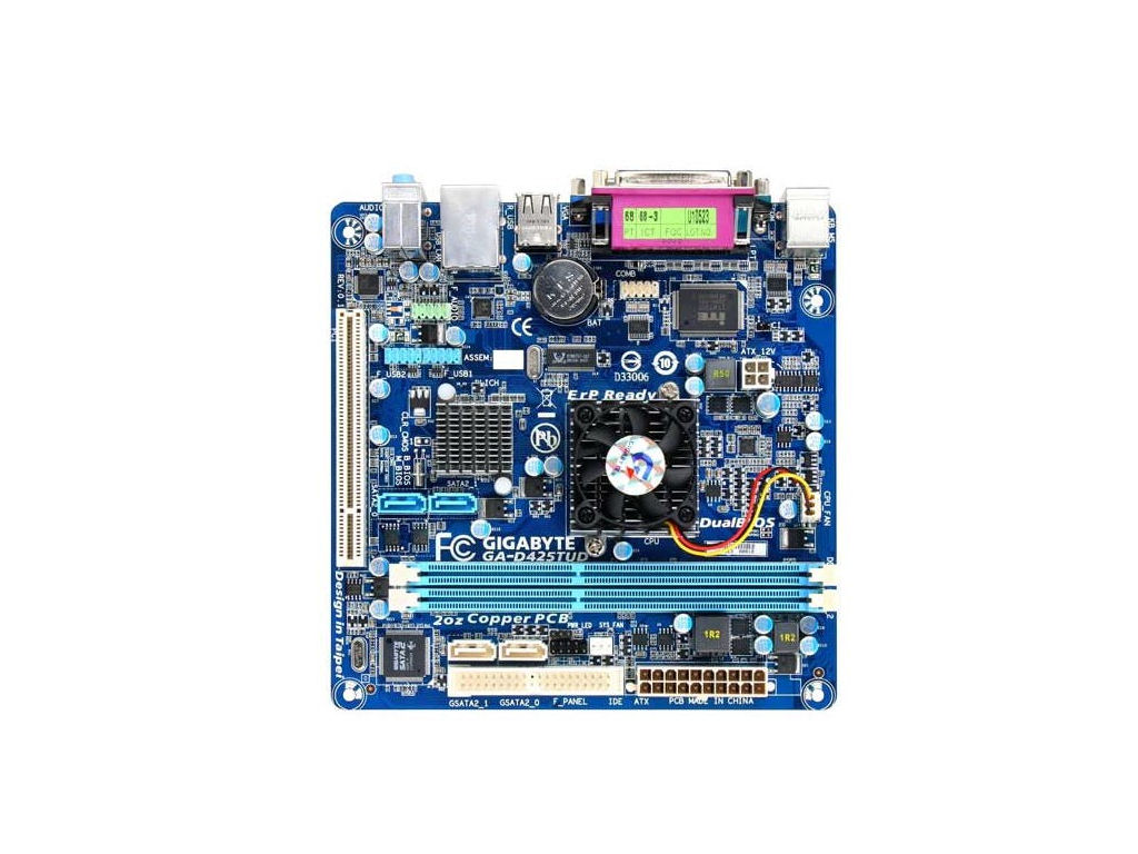 Hamarosan érkezik a Gigabyte új GA-D425TUD alaplapja