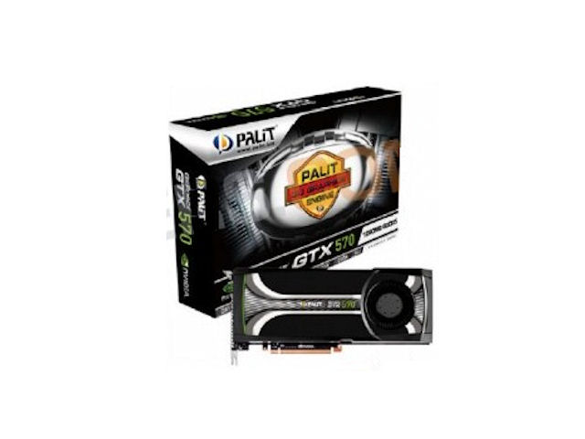 Hamarosan érkezik a Palit új GTX 570-es gyorsítója