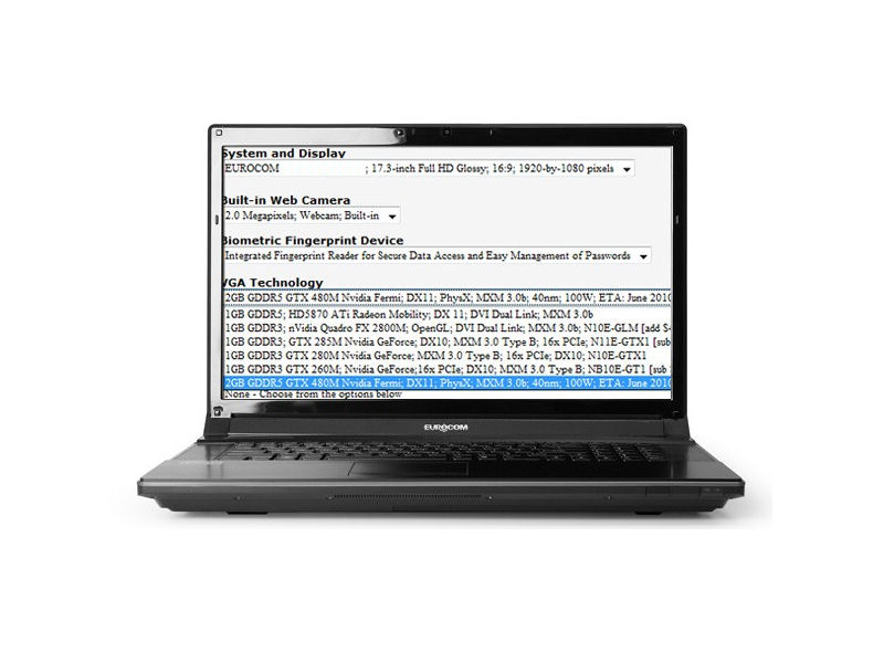 Hamarosan érkezik az Eurocom új Neptune laptopja