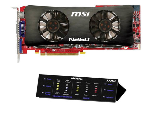 Hamarosan megérkezik az új MSI N260GTX