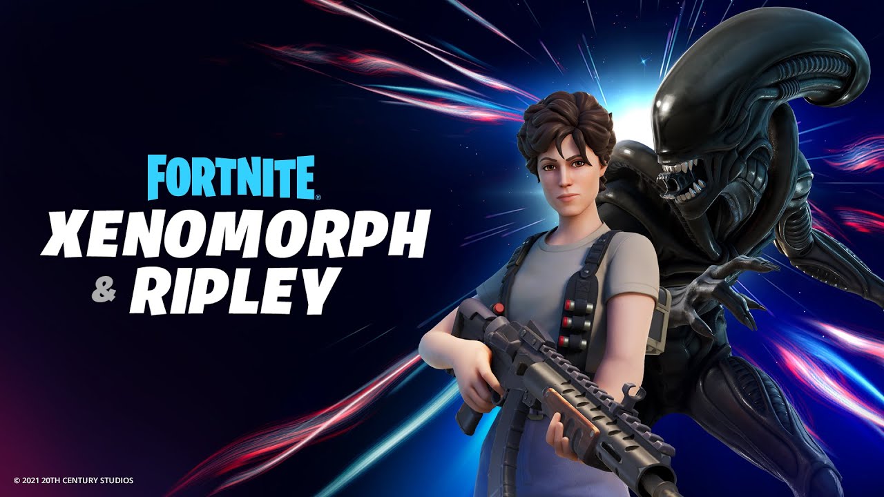 Hivatalos: az Alien-széria Ripley-jével és egy Xenomorphfal egészült ki a Fortnite!
