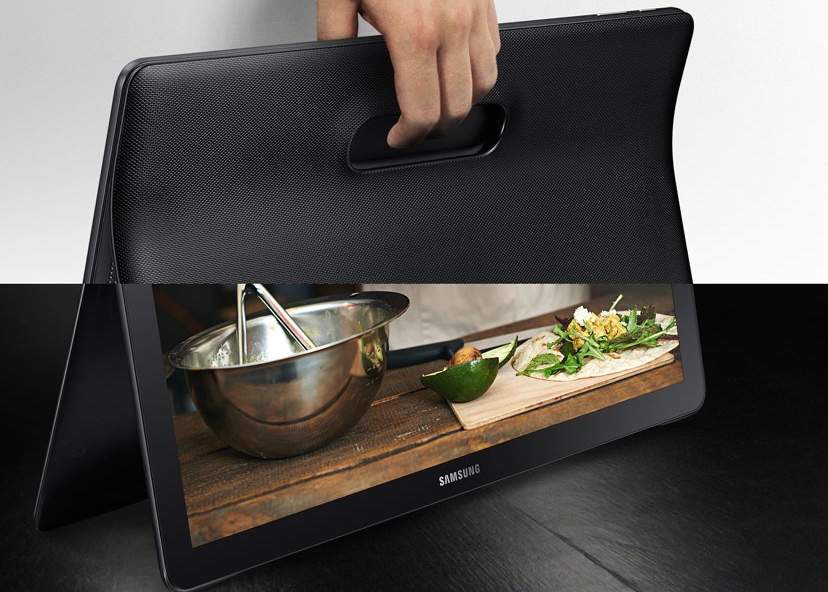 Hivatalosan is bemutatkozott a Samsung óriási táblagépe