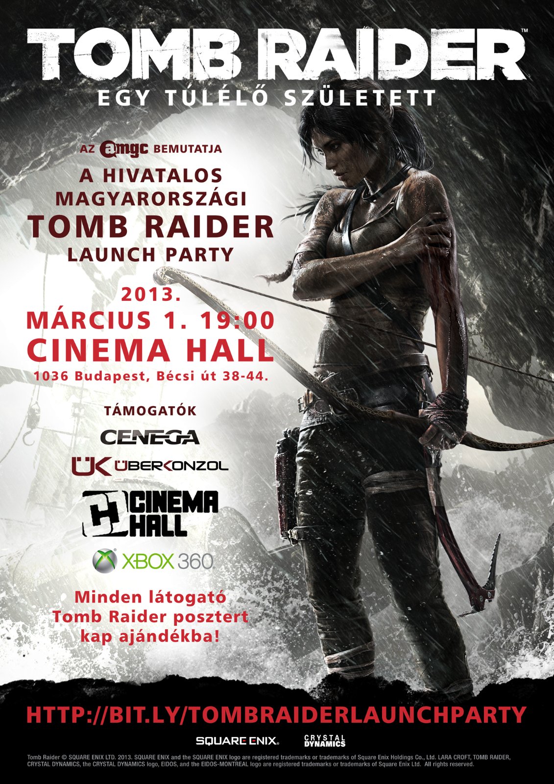 Holnap Tomb Raider launch party!