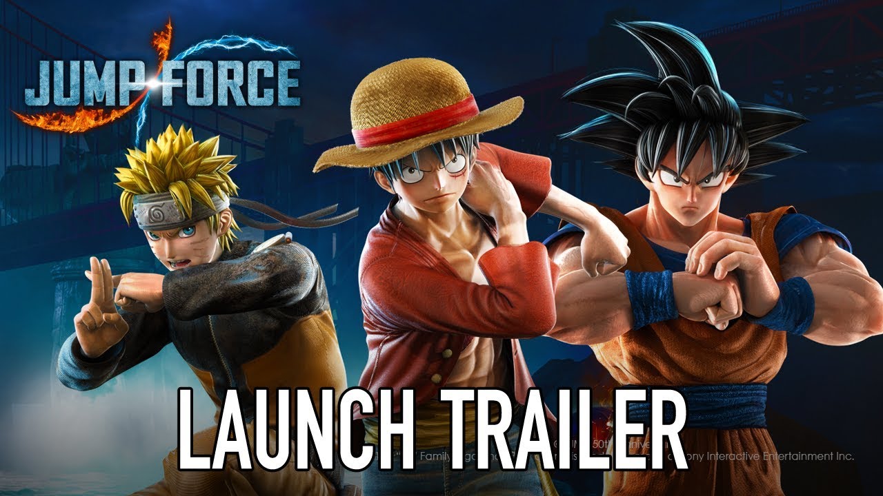 Igazi adrenalinbomba a Jump Force launch trailere