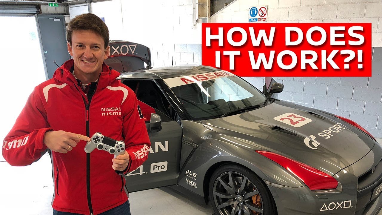 Így irányítható profi módon egy Nissan GT-R versenyautó egy DualShock 4 kontrollerrel