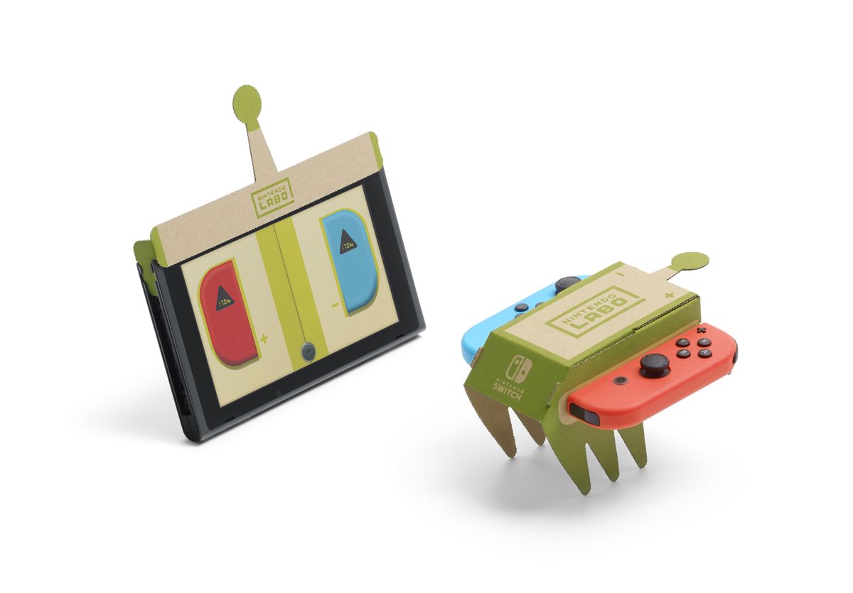 Így készül egy RC modell a Nintendo Labo Variety Kit-ből