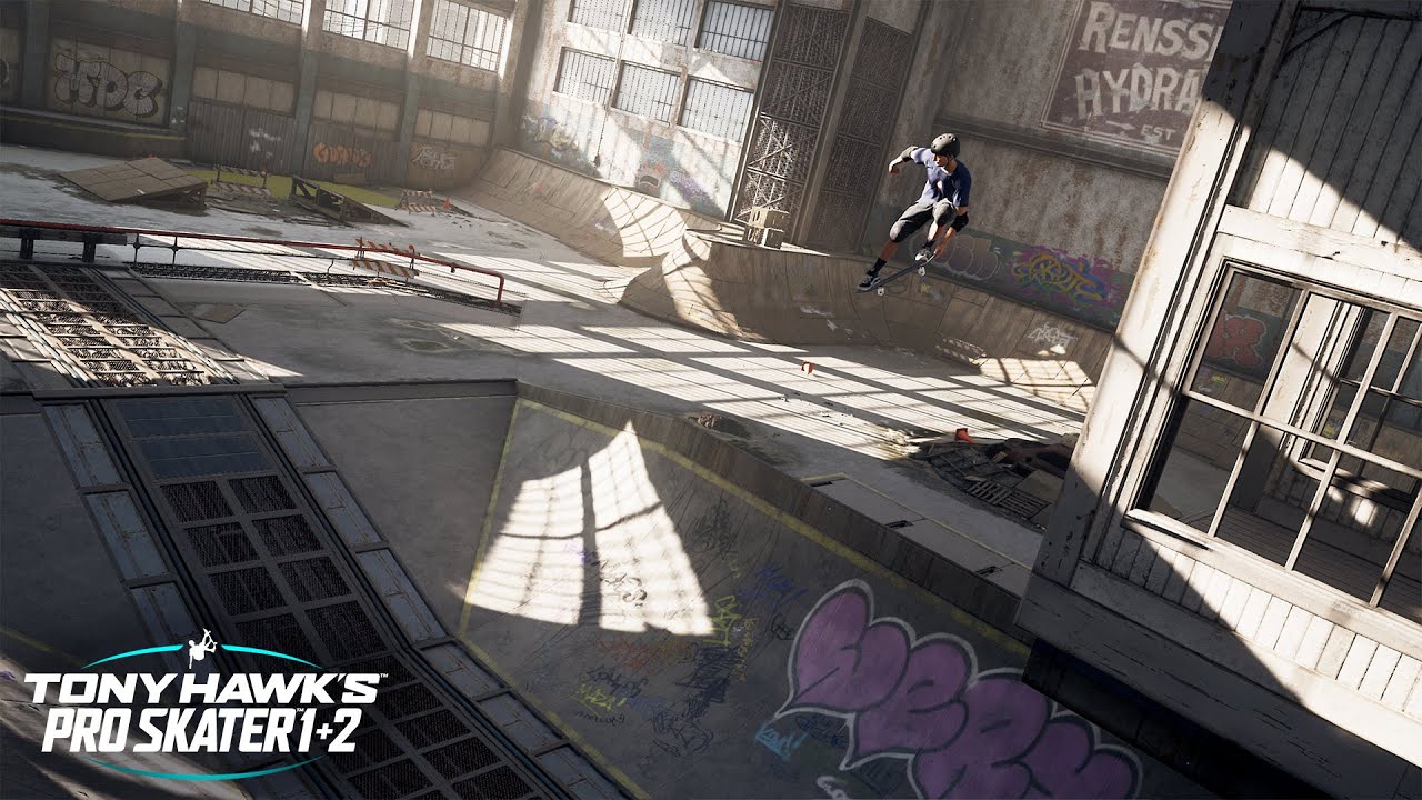 Így néz ki a Tony Hawk's Pro Skater 1+2 Remastered-ben a legendás Warehouse pálya