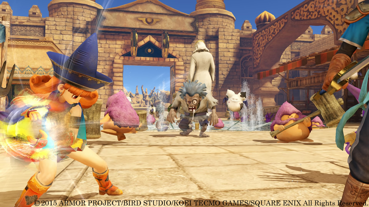Ilyen egy többjátékos boss harc a Dragon Quest Heroes 2-ben