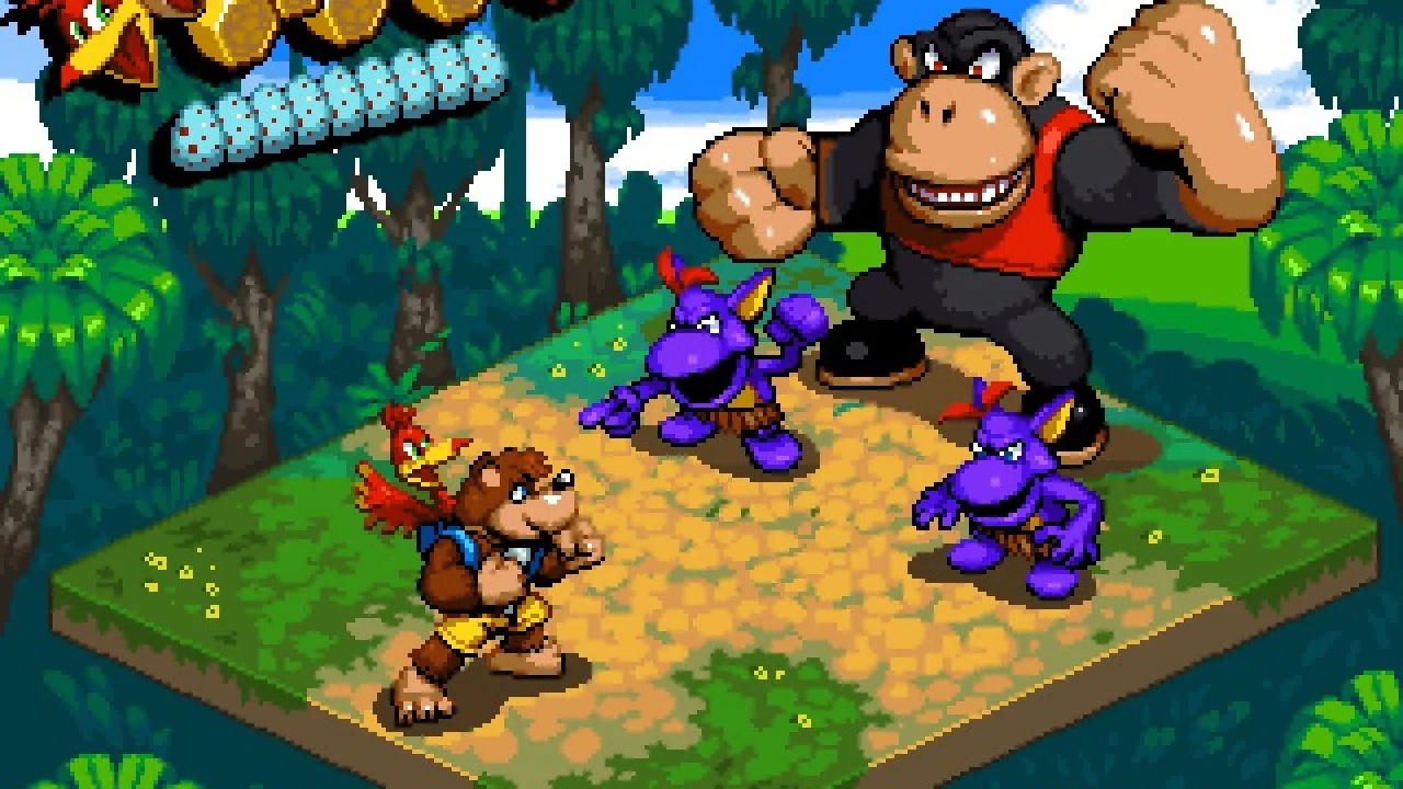 Ilyen lenne a Banjo-Kazooie a Super Mario RPG stílusában