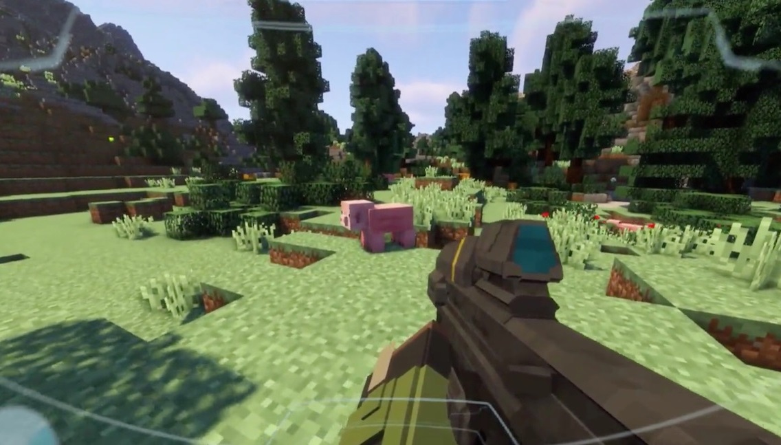 Ilyen lenne a Halo Infinite a Minecraft világában