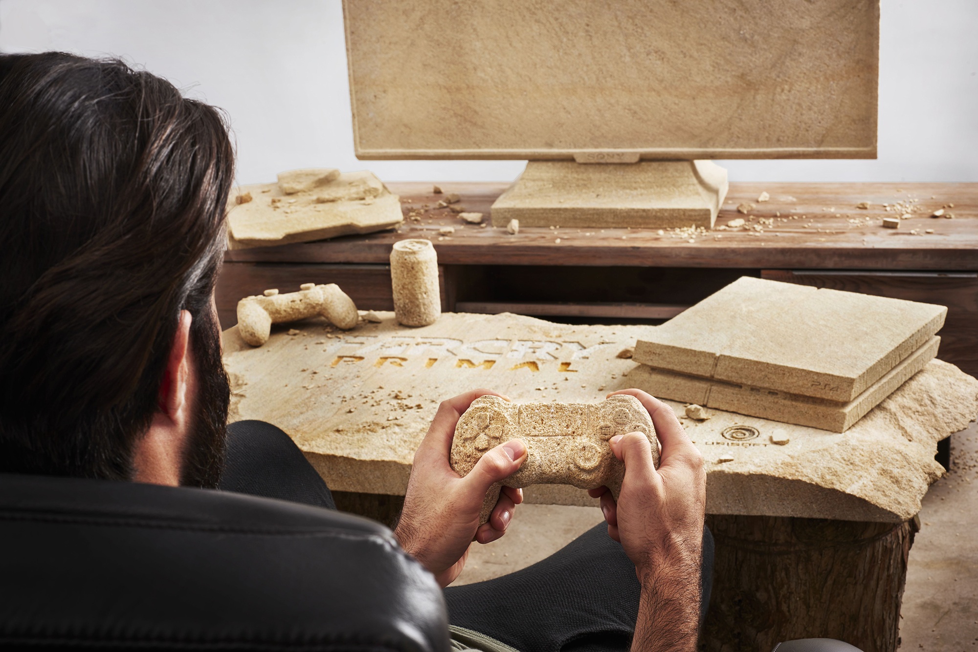 Ilyen lenne a PS4 Frédi Flintstone otthonában!