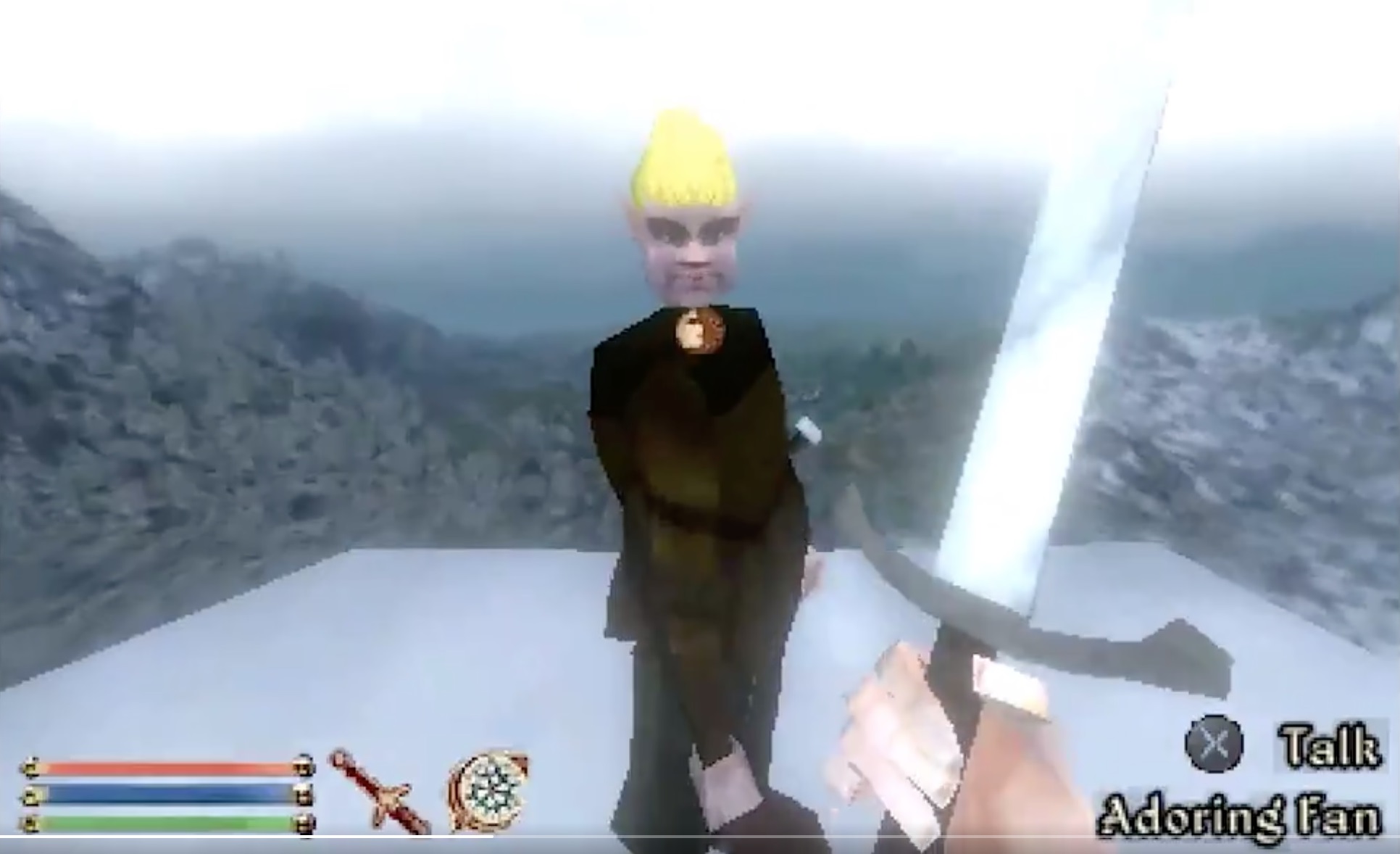 Ilyen lett volna a The Elder Scrolls IV: Oblivion, ha PS1-re jelenik meg