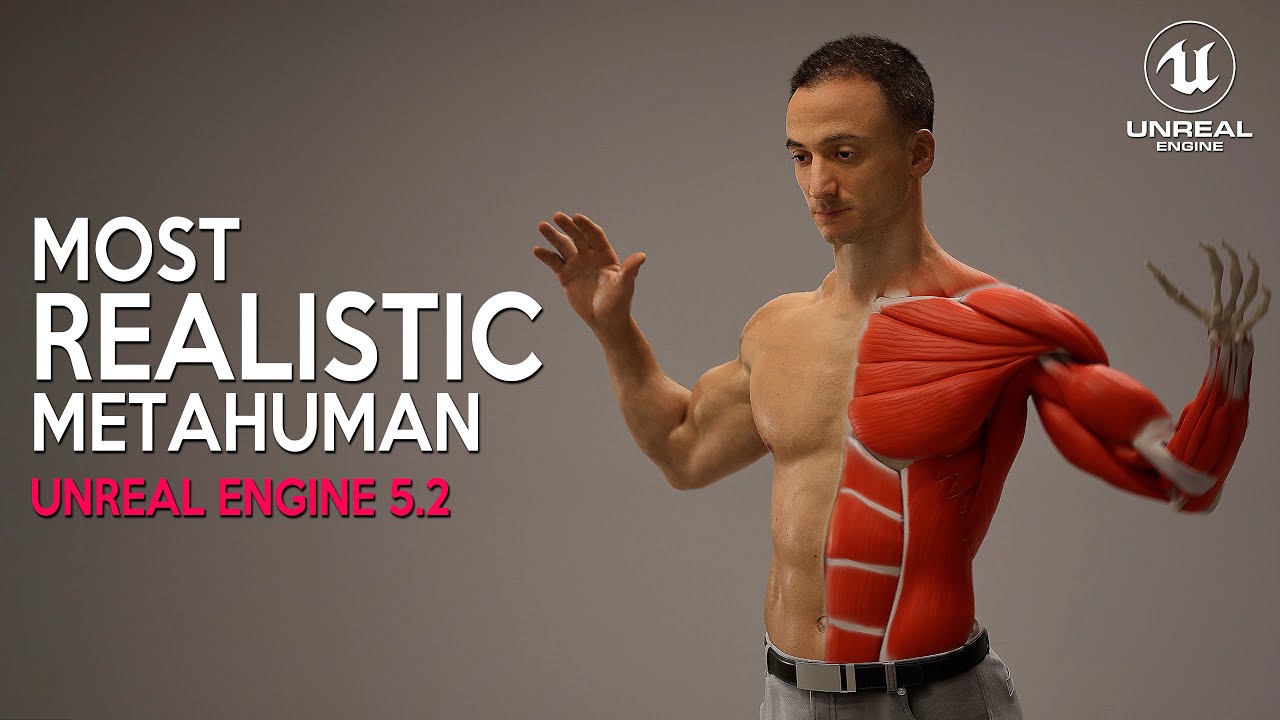 Ilyen realisztikus emberi testek érkezhetnek az Unreal Engine 5-tel