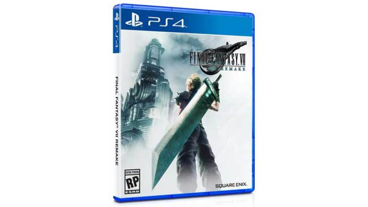 Íme a Final Fantasy VII Remake hivatalos dobozképe