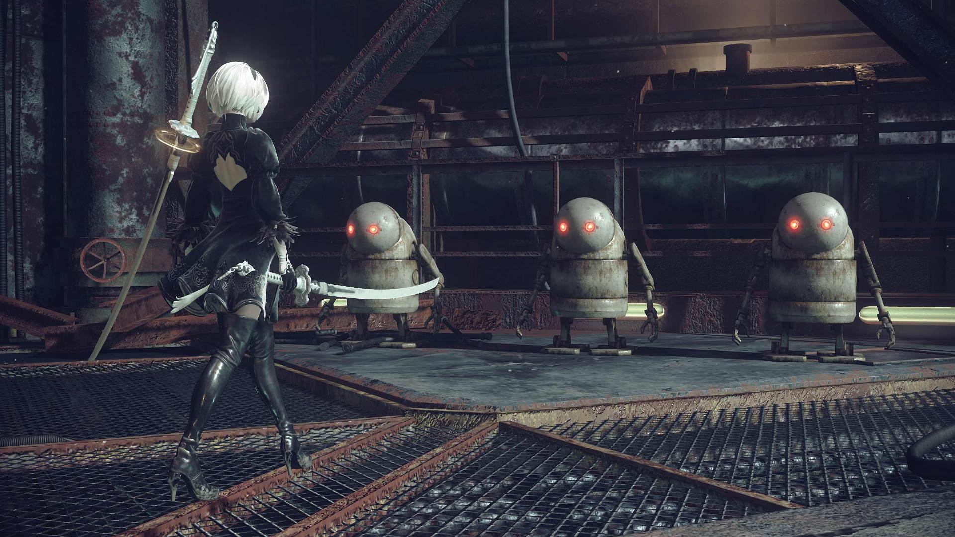 Ímhol egy kis ízelítő a NieR: Automata PS4 Pro-s változatából