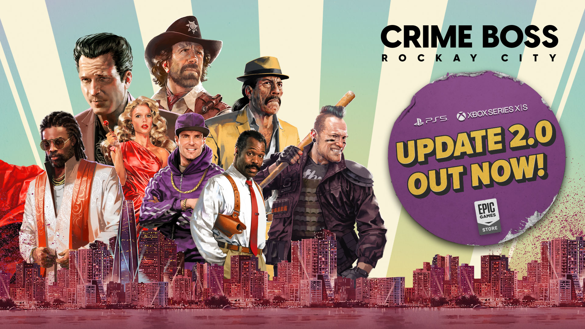 Ingyenes frissítést és fegyver DLC-t kapott a Crime Boss: Rockay City