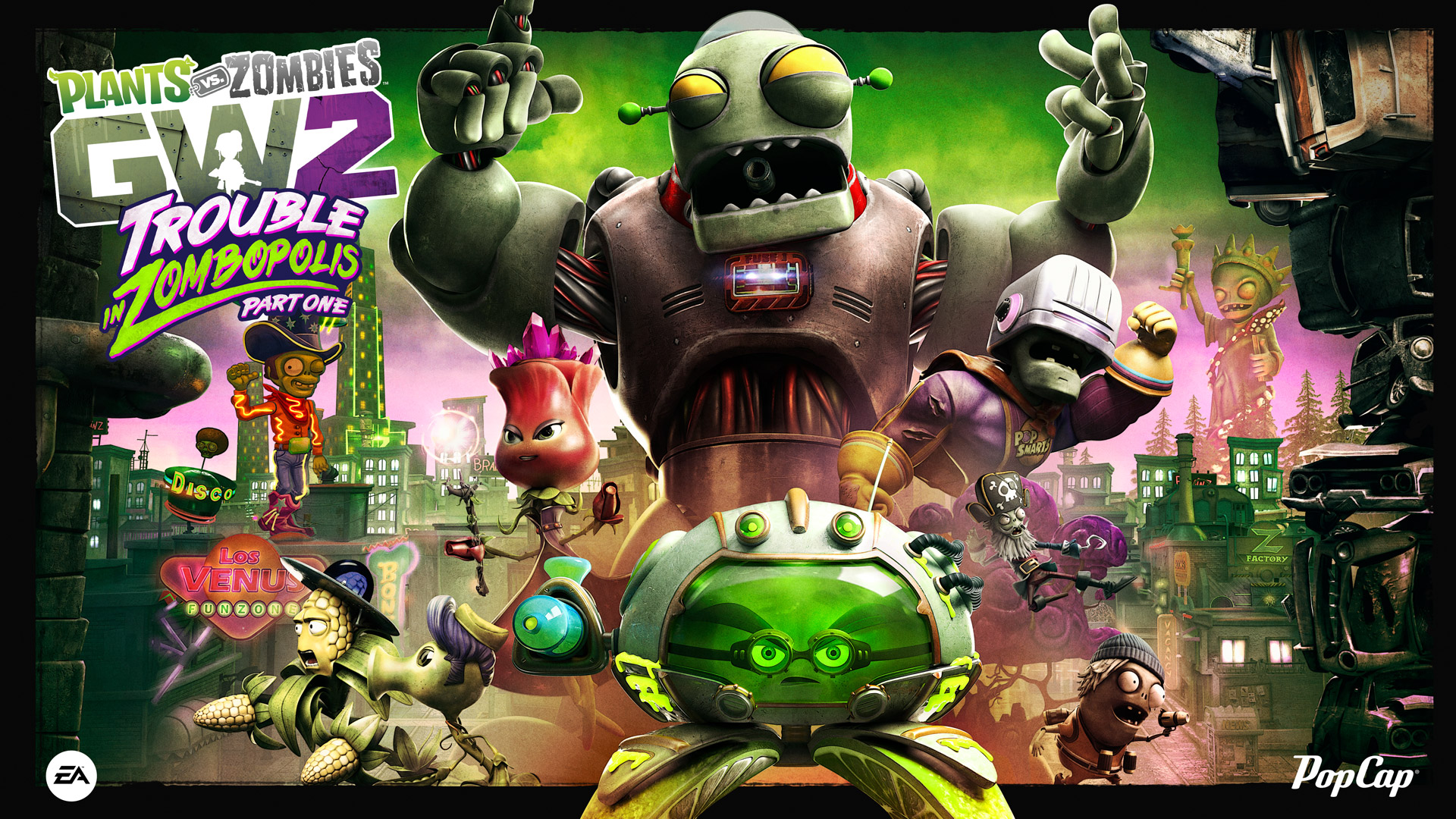 Ingyenes tartalmat kap a Plants vs. Zombies: Garden Warfare 2