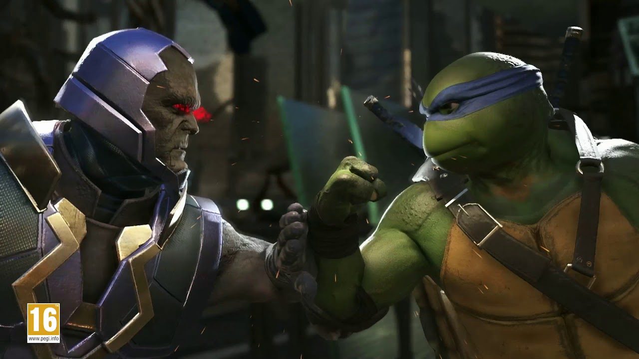 Injustice 2: megmutatták magukat mozgásban a februárban érkező Tini Nindzsa Teknőcök