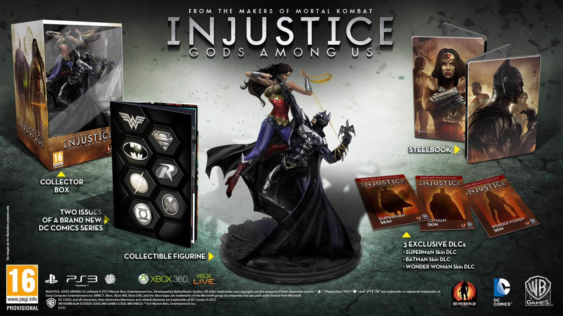 Injustice: Gods Among Us – Bemutatták a gyűjtői kiadást