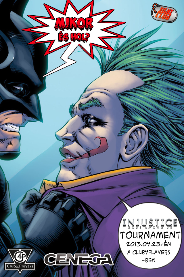 Injustice: Gods Among Us verseny csütörtökön