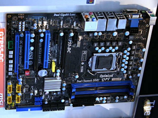 Intel Core i5-re felkészített alaplap az MSI-től