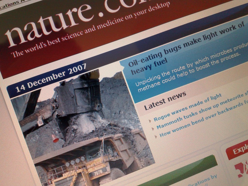 Interneten a Nature teljes archívuma