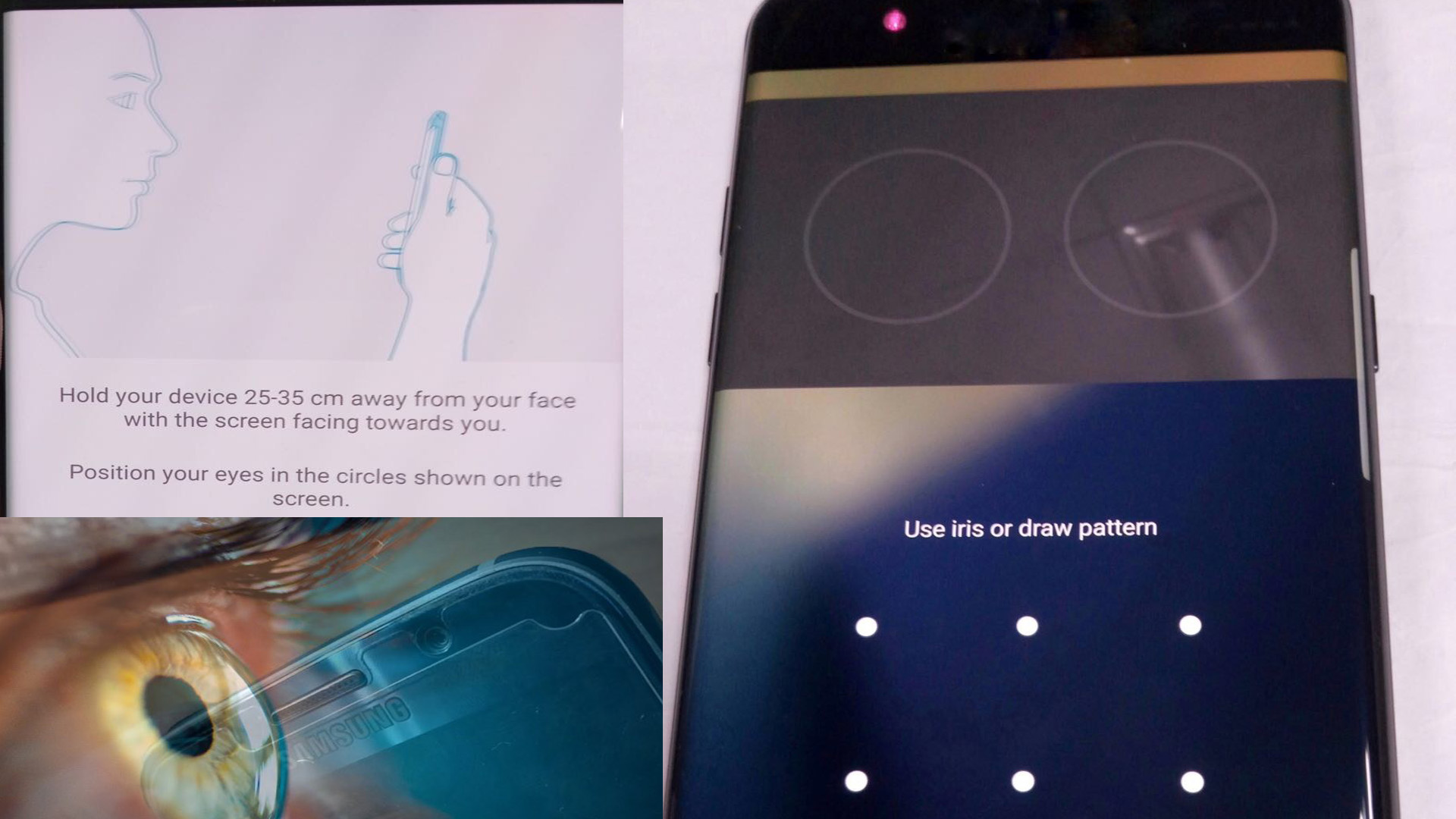 Írisz-szkennerrel jöhet a Samsung Galaxy Note 7