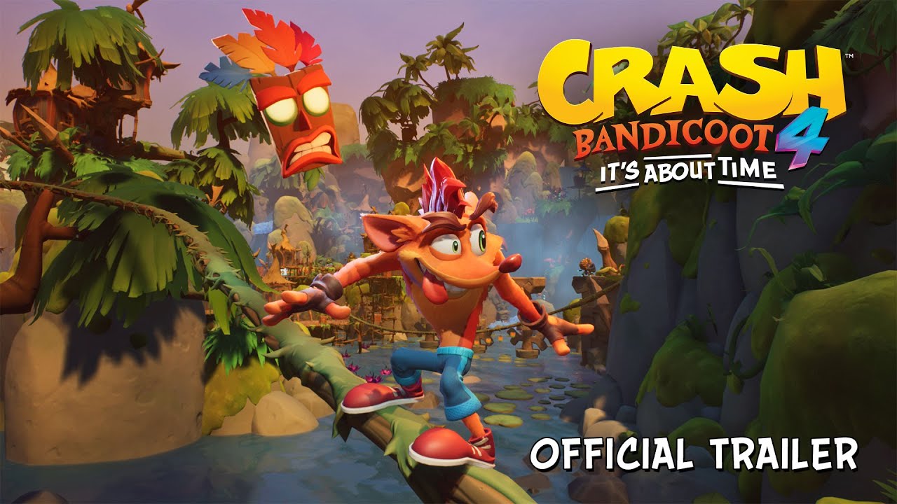 Itt a Crash Bandicoot 4: It's About Time első gameplay-e, ami több mint lélegzetelállító