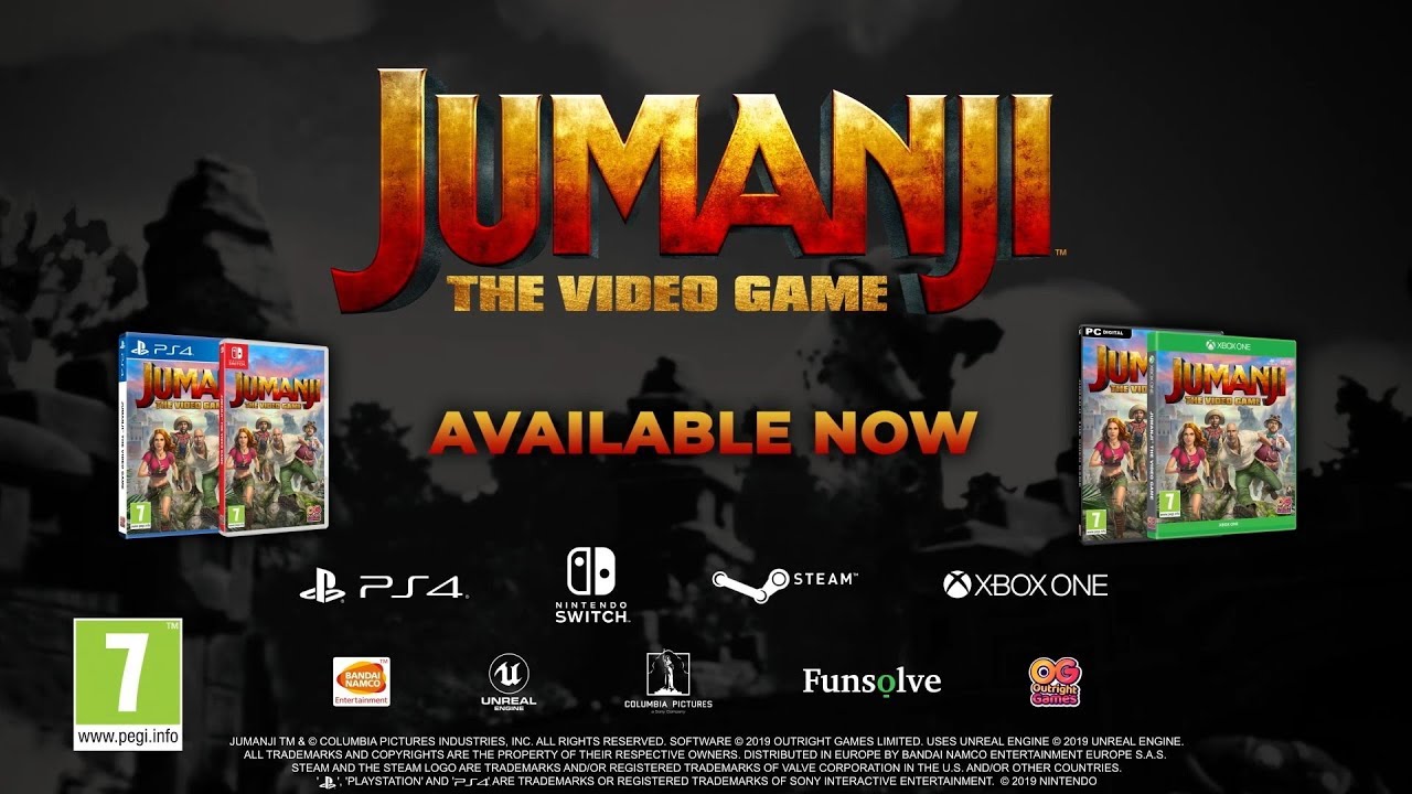 Itt a Jumanji: The Video Game utolsó kedvcsinálója