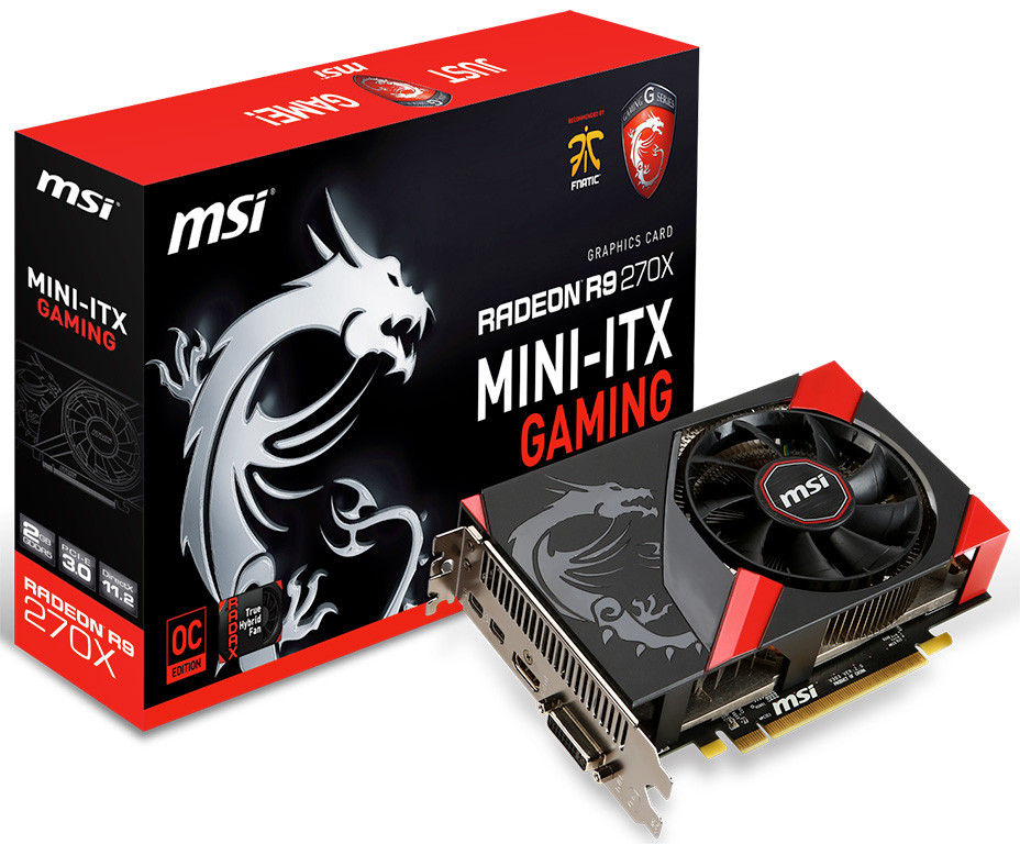 ITX méretben is érkezik az MSI R9 270X GAMING