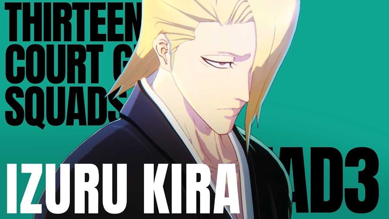 Izuru Kira is bemutatkozott a Bleach: Rebirth of Souls-hoz