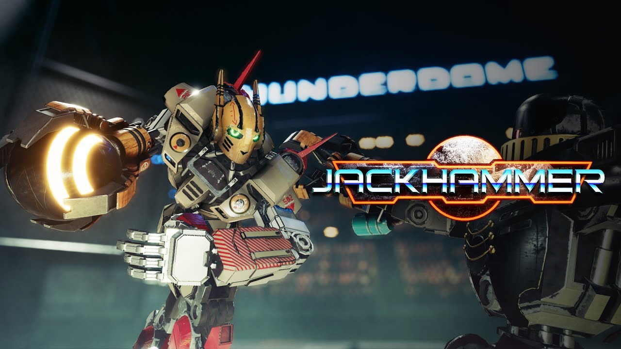 JackHammer: kidobós robotokkal, aréna alapú harcokban