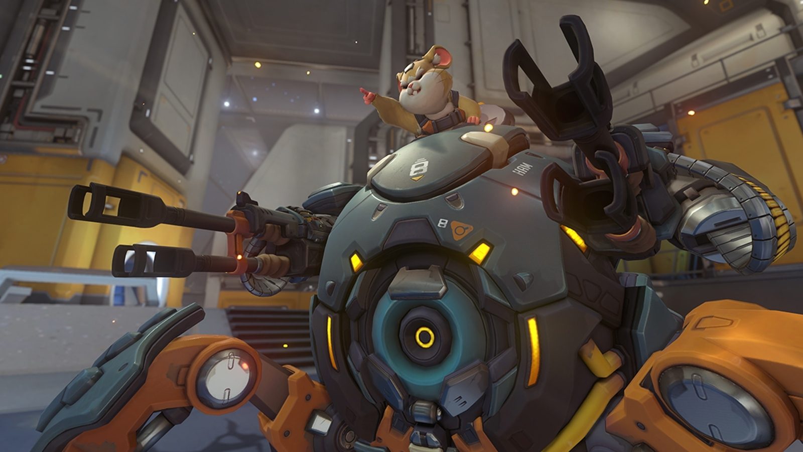 Jövő héten csatlakozik az Overwatch küzdelmeihez Wrecking Ball, az új hörcsögharcos