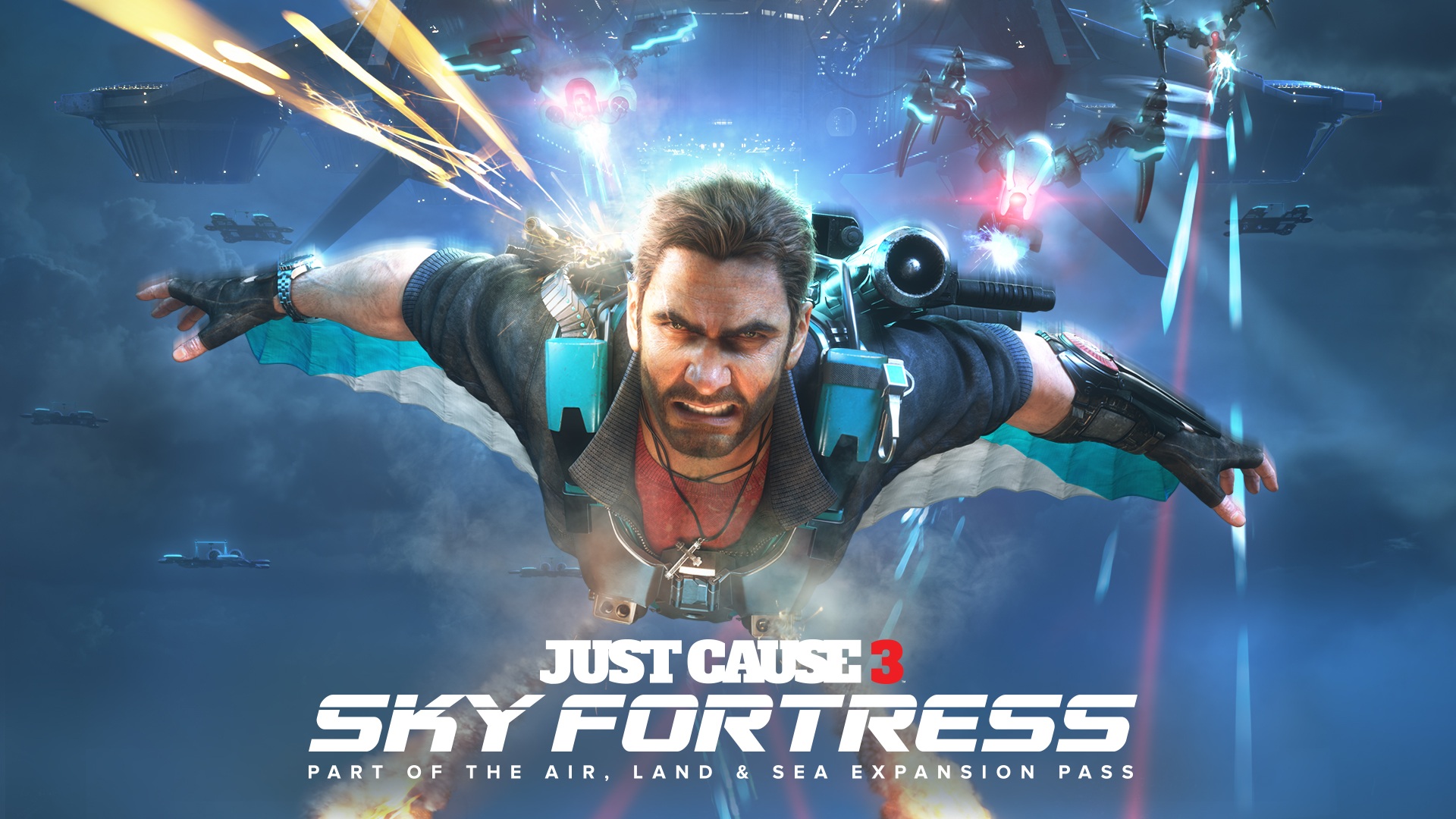 Jövő héten érkezik a Just Cause 3: Sky Fortress DLC