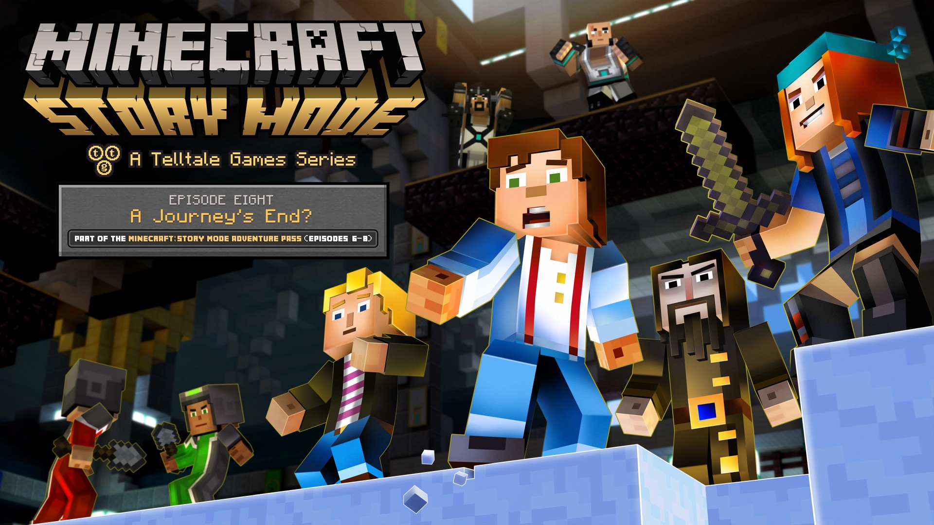 Jövő héten érkezik a Minecraft: Story Mode nyolcadik epizódja