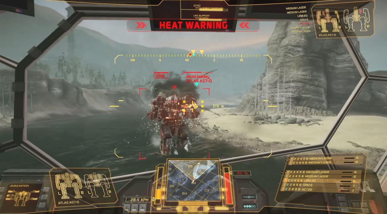 Jövő héten indul a MechWarrior Online nyílt bétája