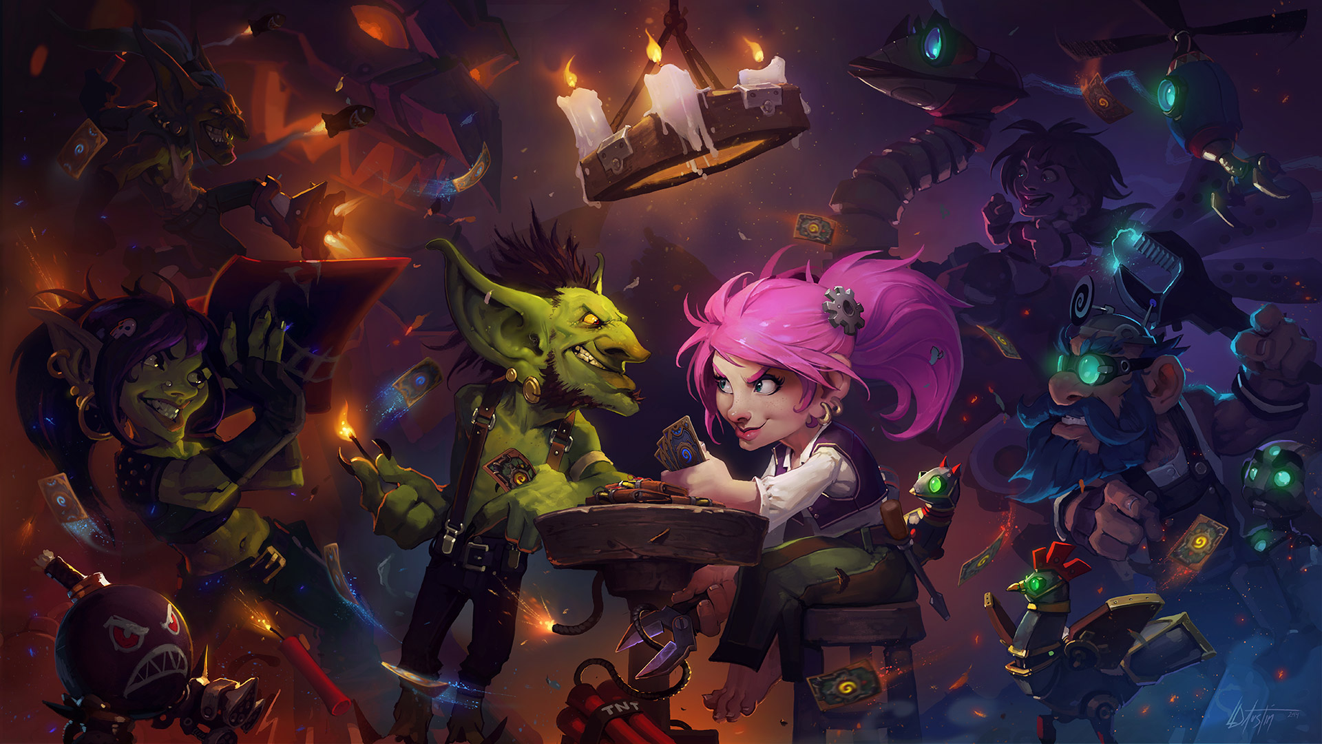 Jövő héten jön a Hearthstone: Goblins vs Gnomes kiegészítő