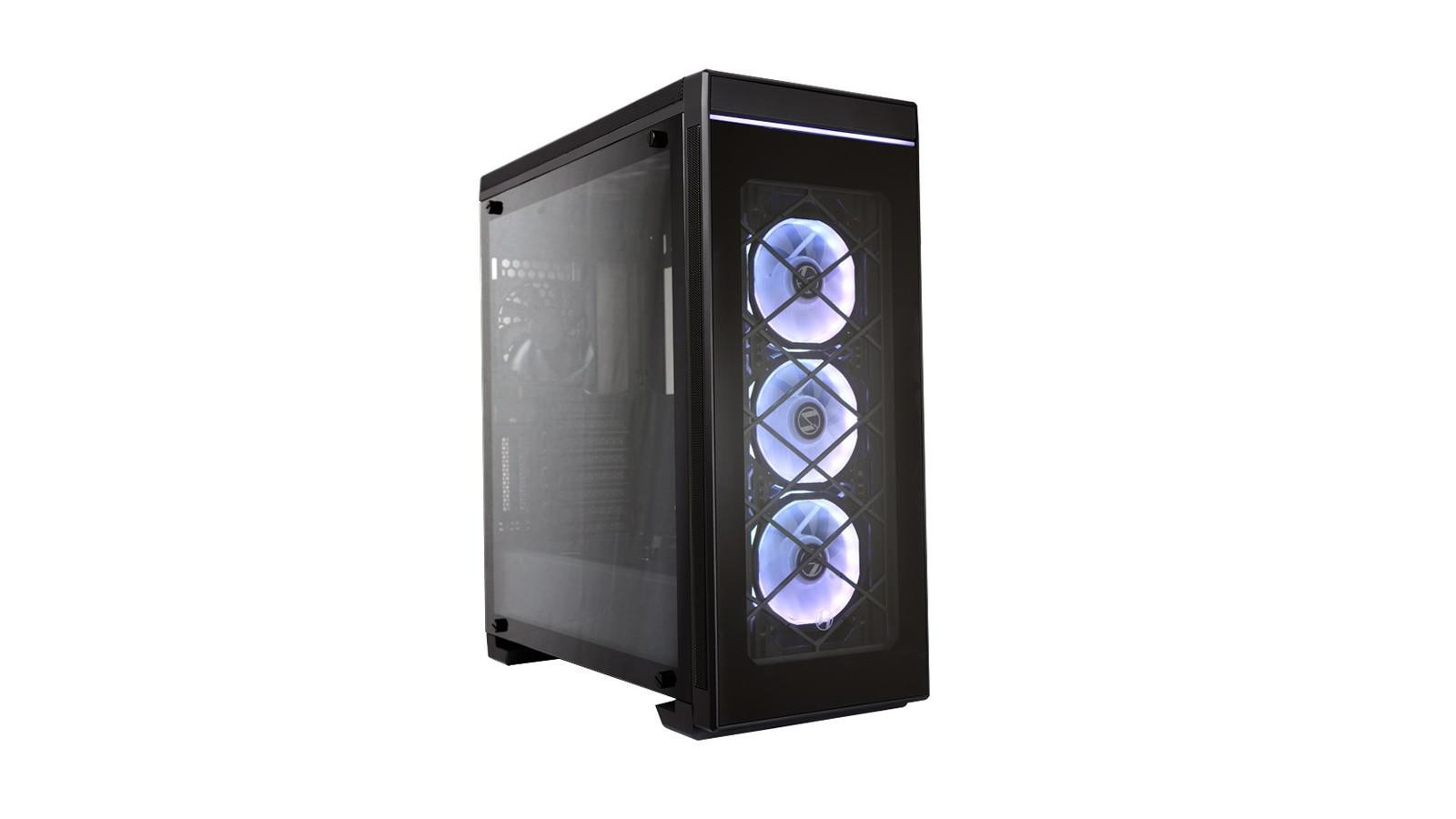 Karácsonyfaként világít a Lian Li Alpha 550-es számítógépháza